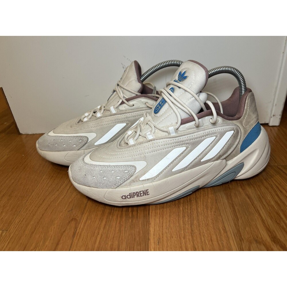 Adidas Ozelia Shoes Mens Size 7 Cream White Adiprene Casual Sneakers GW9899